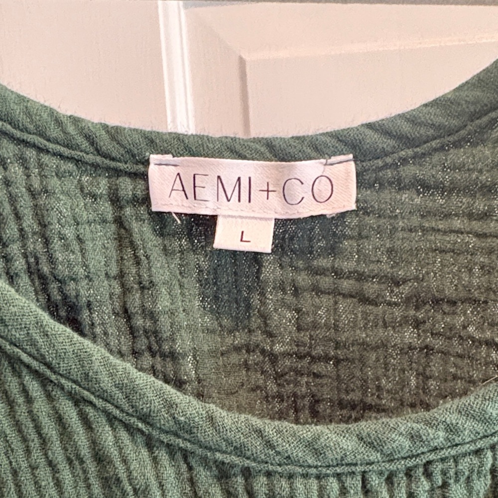 Green Sleeveless Midi Dress - Picture 3 of 3
